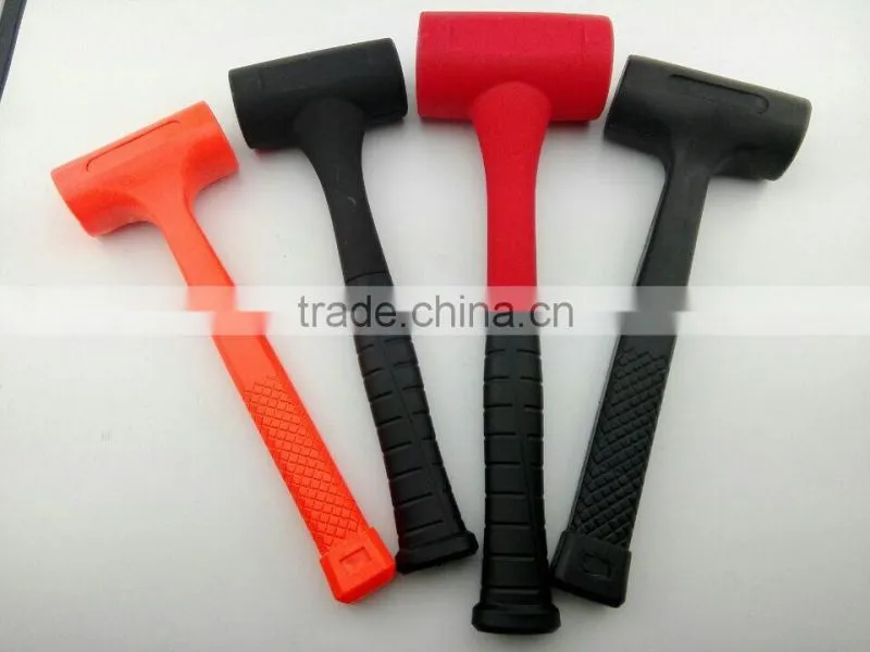 1000g red dead blow hammer NBR hammer german type hammers with free sample hand tools