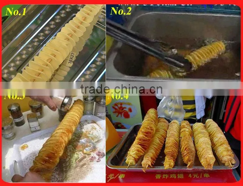 Manual Tornado potato twist machine potato chips twist cutter