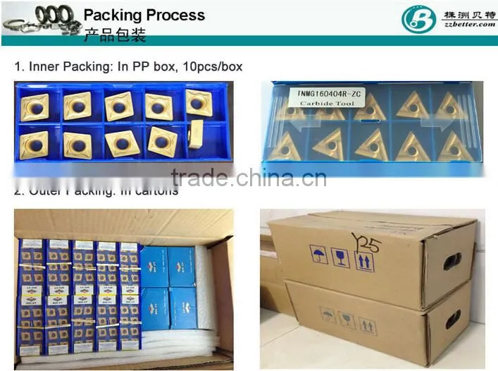 carbide inserts for aluminium