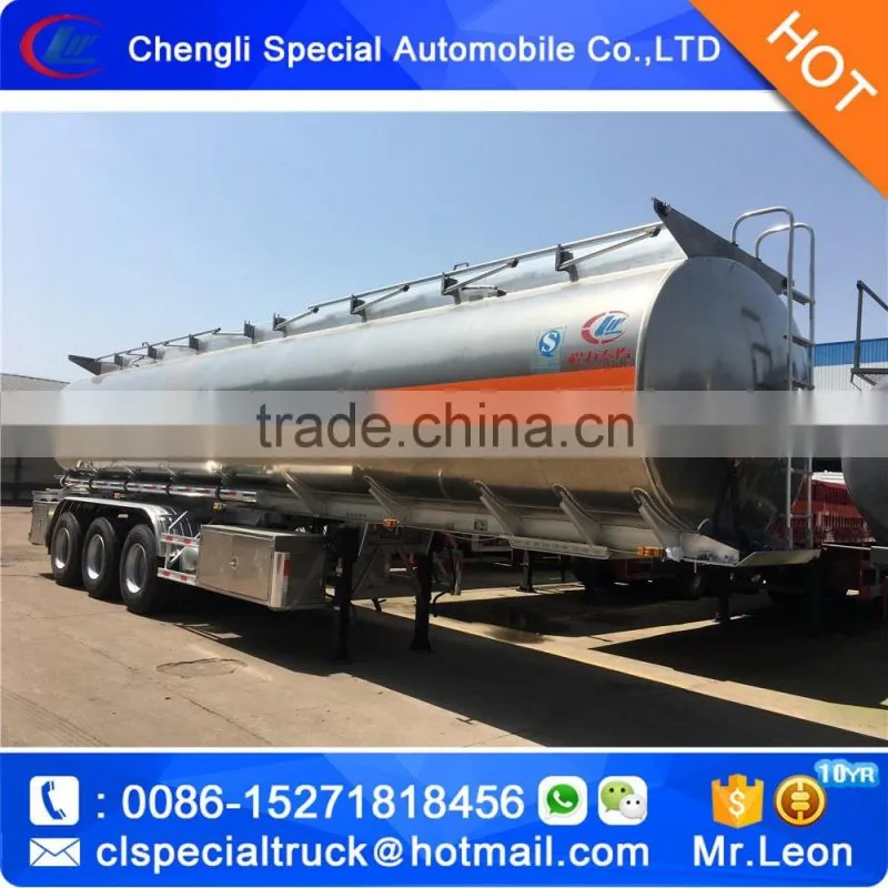 45m3 Aluminium tanker trailer Aluminium semi tank