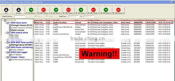 alarm monitoring center software for Navigation & GPS