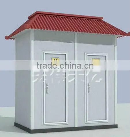 china portable construction site toilet waterless toilet double toilet