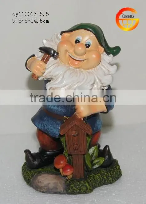 Hot selling resin gnome figurine