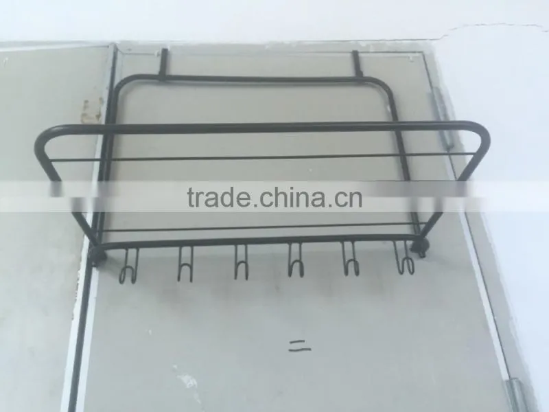 school home over door hanger shelf with hooks and clothes drying rack