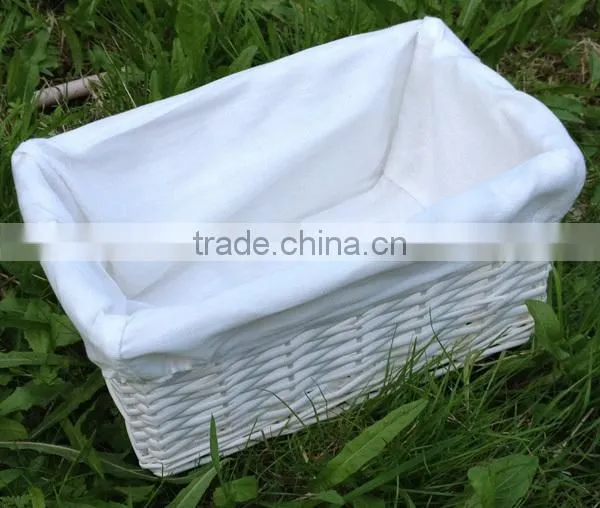 Natural handicraft Rectangular wicker basket drawers