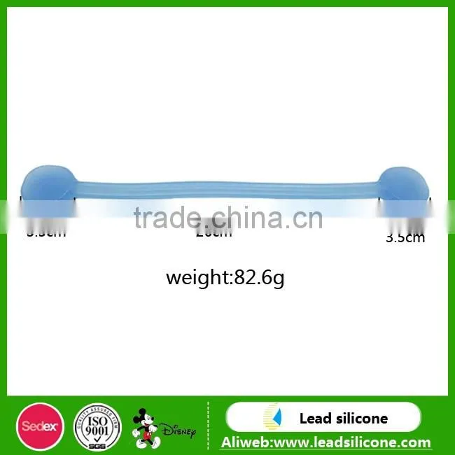 silicone fitness rope for health fitness pull up bands