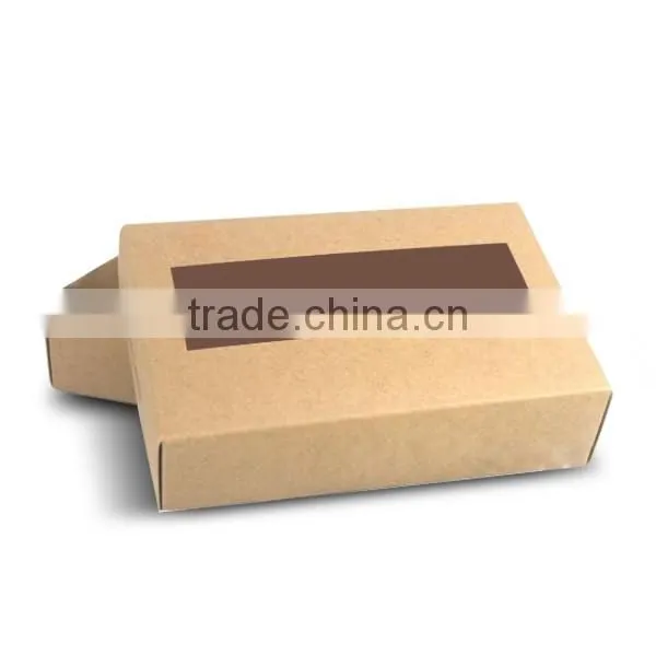 New style kraft pull-out drawer boxes for gift packaging
