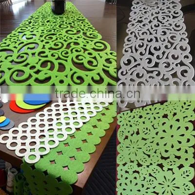 non woven fabric table runner, table cloth, polyester felt cloth