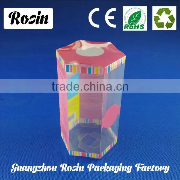 Fancy Customed disposable clear pet macaroon boxes
