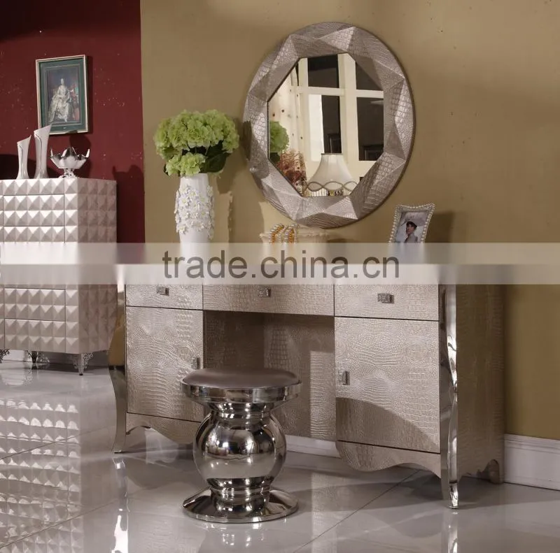 2014 hot selling bedroom dressing table with mirror S109