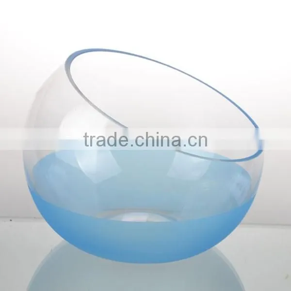4-tier blue color pastorable vase and candle