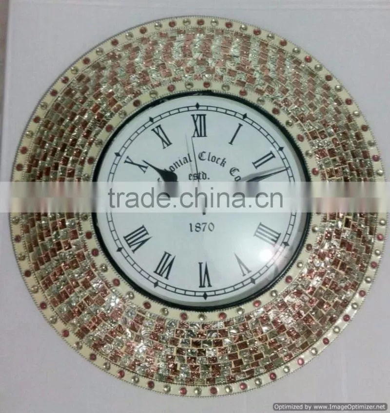 metal home decor clock