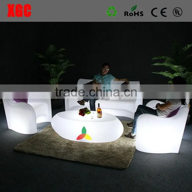 re-chargable led sofa for cereberation events rental
