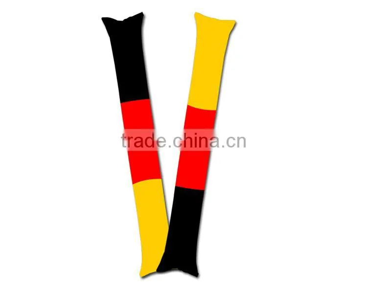 Wholesale stick, PE inflatable stick, sport game stick for cheering, cheap stick