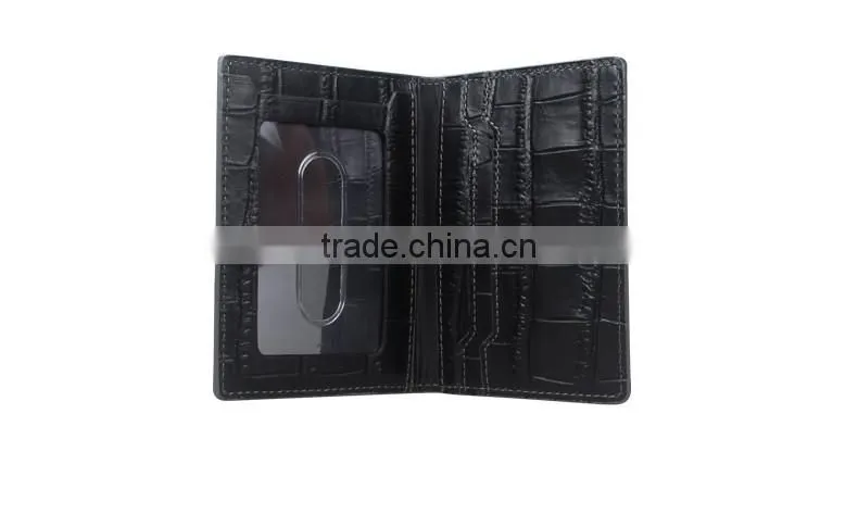 2017 RFID wallet slim leather front pocket credit card wallet for men