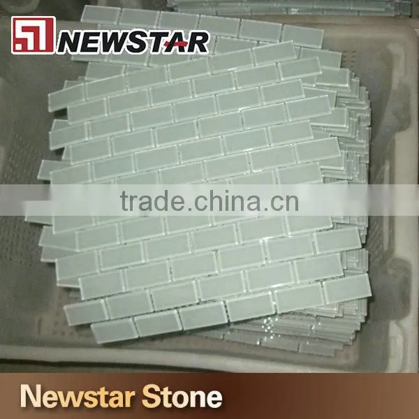Simple design glass mosaic