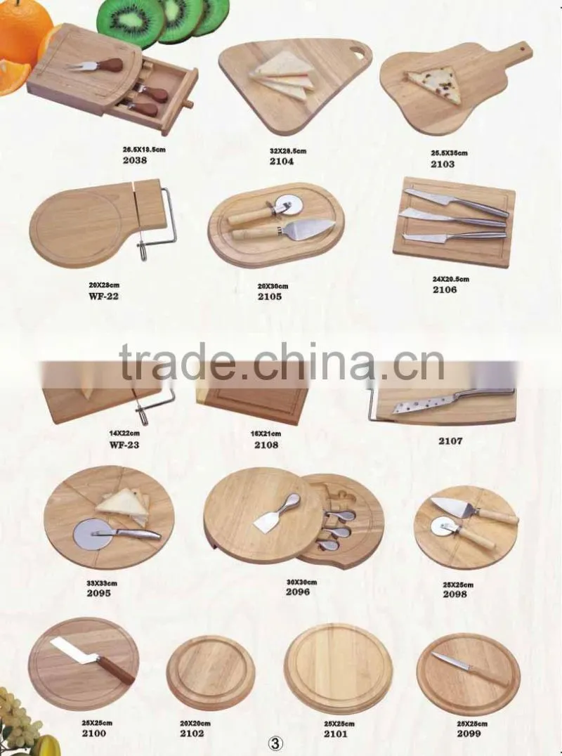 Cheese Cutting Board With Cheese Slicer