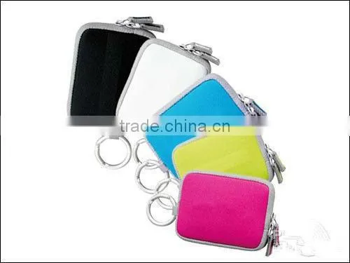 new style ! colorful neoprene camera pouch for lady