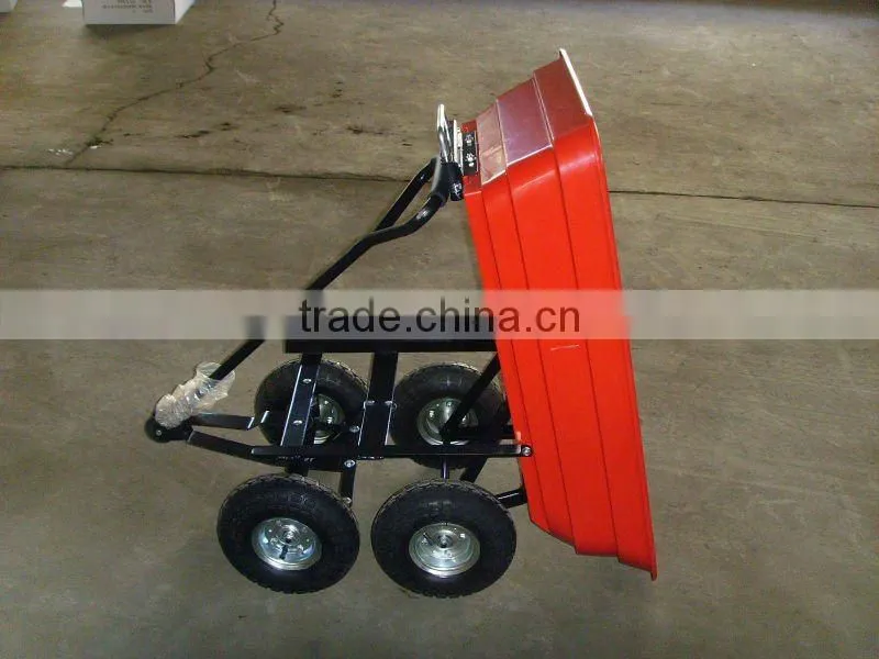 75L poly dump Cart supplier with lowest price