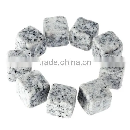 9pcs Whisky Ice Stones Set Drinks Cooler Cubes Beer Rocks Granite