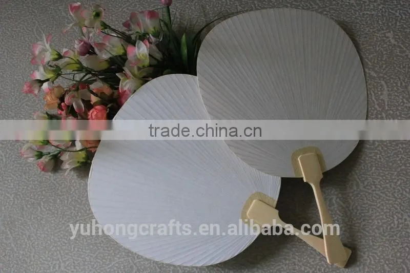 Custom printed round wholesale Japanese personalized hand fan