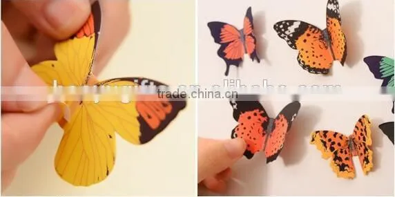 Butterfly Wall Sticker For Room Decorate Wall Paper Sticker 15 Pieces