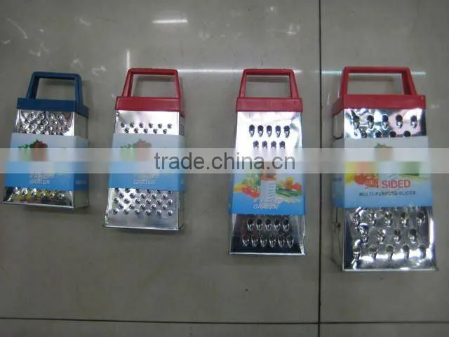 Multifunctional 4 side vegetable graters in different sizes
