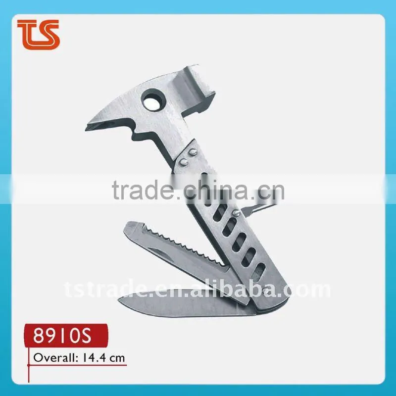 2014 New stainless steel multi cutler warrior tool with hammer (8910B )