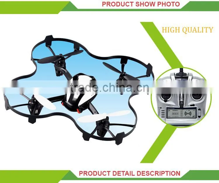 6 channel four axis aircraft mini drone rc quadcopter intruder ufo