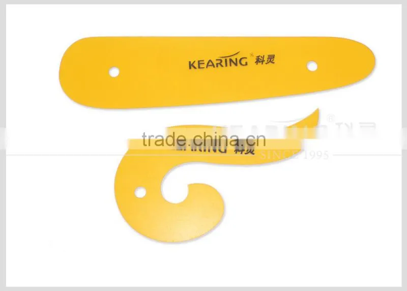 Flexible plastic hip curve ruler for bra pattern making 1.2mm thick 5pcs per set #1305S