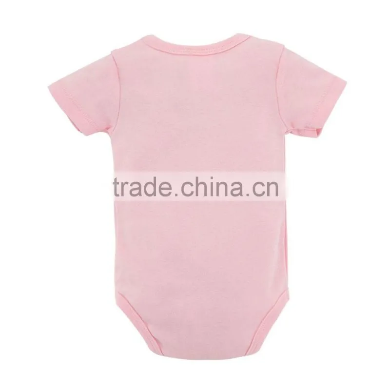 2017 New Arrive Newborn Clothes 100% Cotton Baby Rompers For Summer Wear