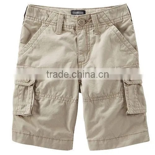 2016 new custom mens cargo shorts khaki and blue shorts