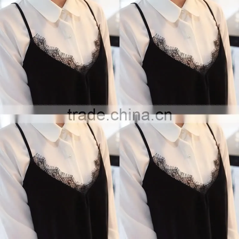 Polyester Crop Top Tank Top2014 new arrive women different size for choice & short front long back printed
