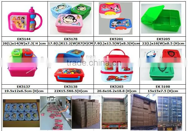 Multifunction Portable school lunch bento box combination