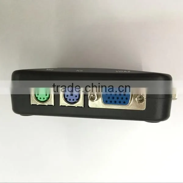 2017 New PS/2 200 MHz Plastic 2 Port KVM Switch