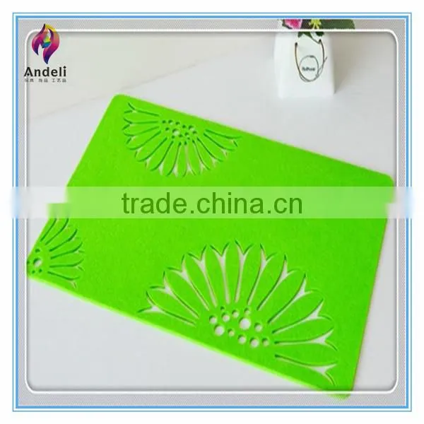 china wholesale Sunflower Felt Placemat for home decor