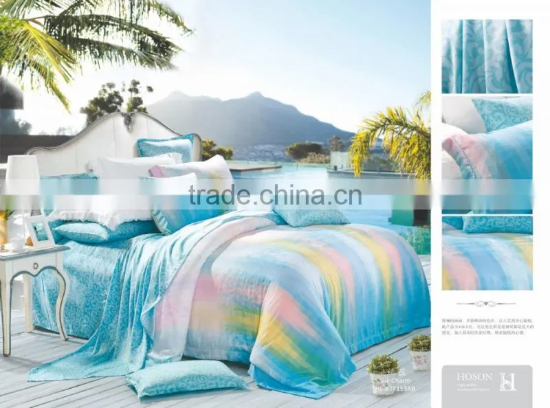 Many design Luxury beautiful 100% Tencel Soft Bedding Sets for home