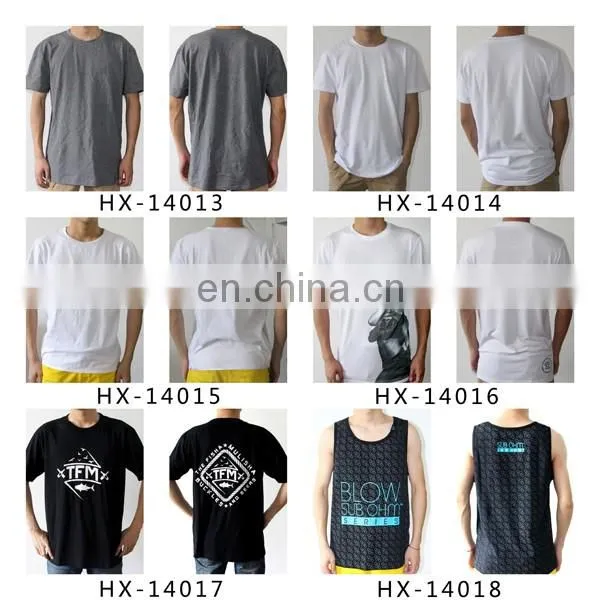 2015 Men's fine cotton t-shirts/ Blank t-shirt