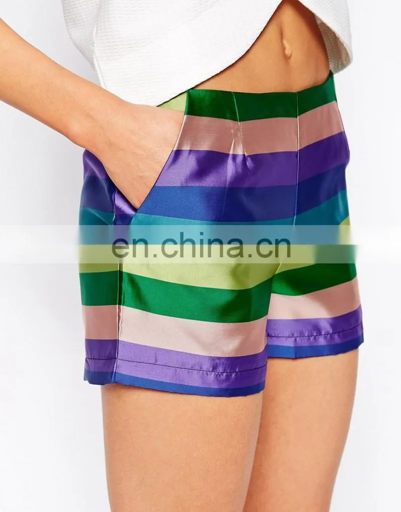 OEM Service Wholesale Multi Stripe Board Shorts