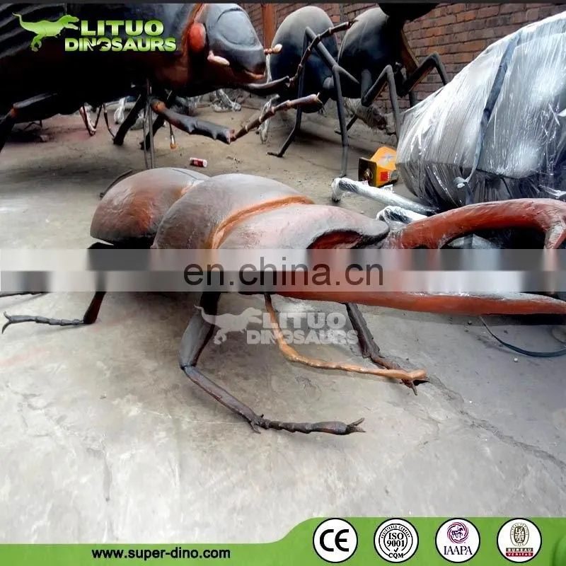 Drop Shipping Artificial Insect Animatronic Uang Replica for Theme Park
