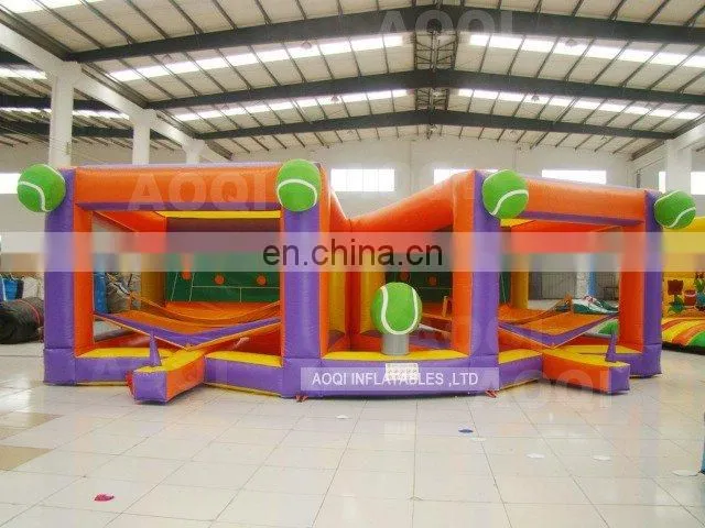 electric inflatable sports game cow space