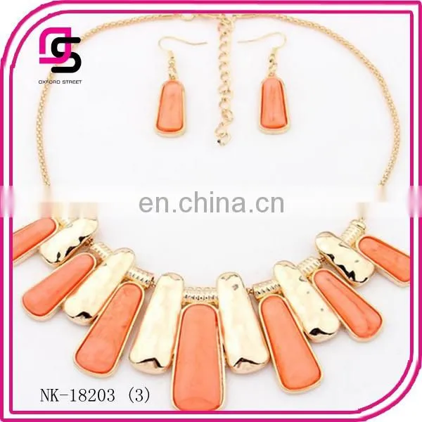 Wholesale necklace earring bracelet Jewelry Set 2015