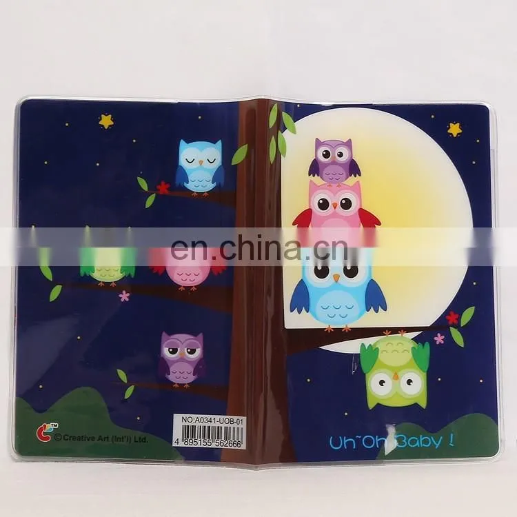 Wholesale Full color print Cheap PVC Passport Holder for Promotion