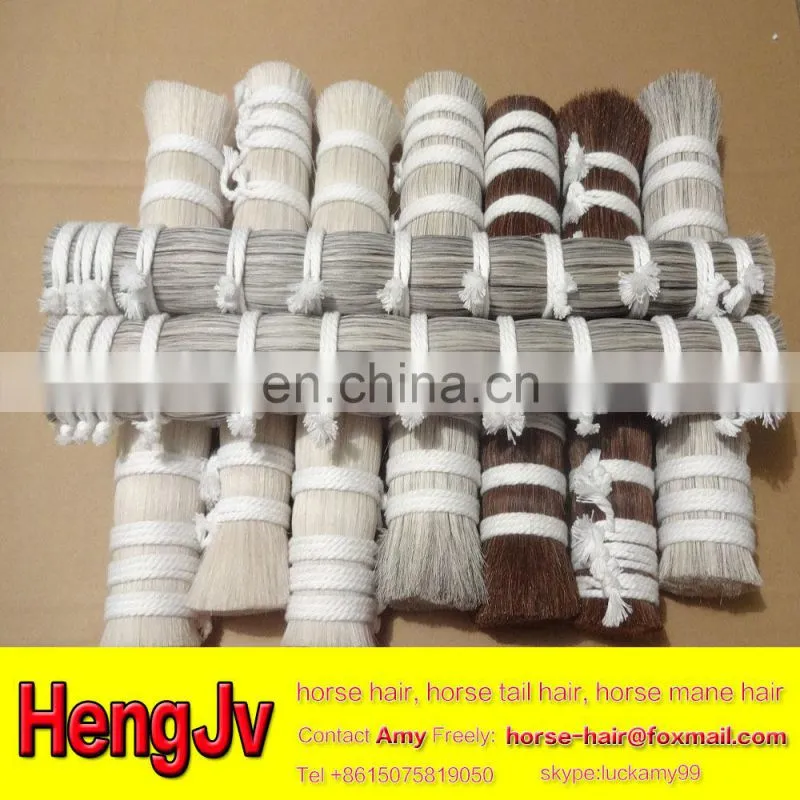 loose horse hair for sell Mongolian horse hair horse hair for brush extension