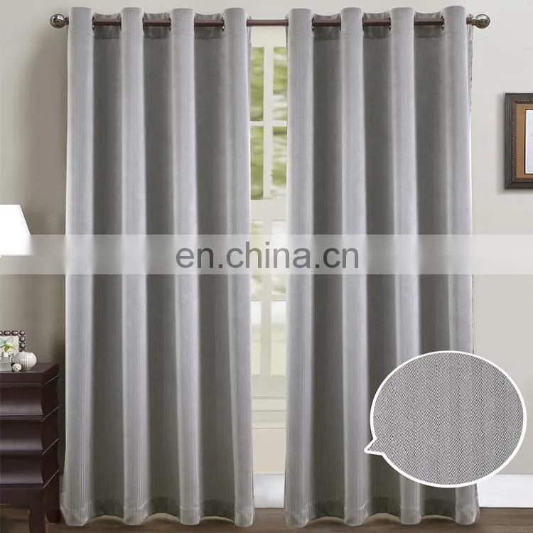 2017 Popular colorful household fabric window curtain