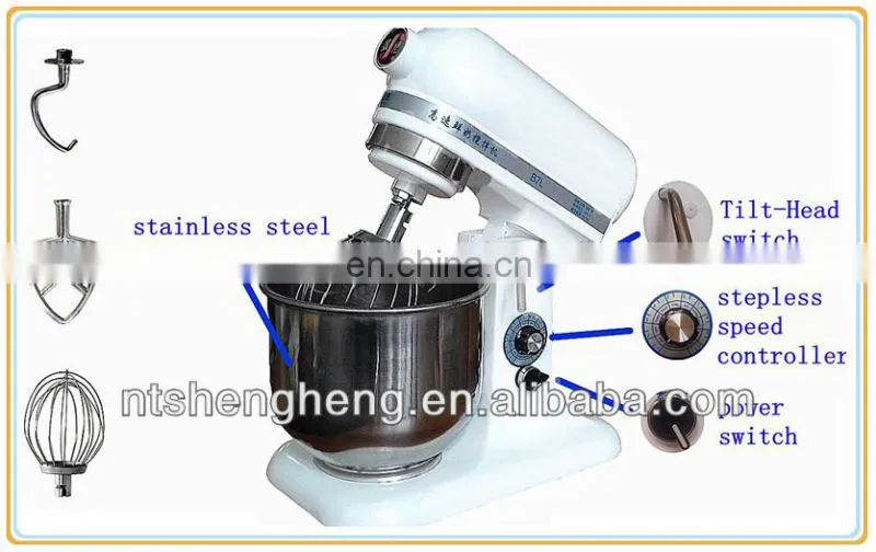 Planetary mixer butter mixer milk mixer 7L for bakery