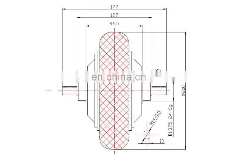 CE approved high quality 8" 8inch 48v brushless gear electric wheel hub motor for electric bicycle