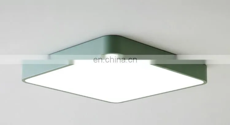 New design LED ceiling light fixture rectangular for bedroom lighting