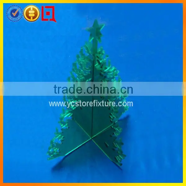 Clear led acrylic Christmas tree