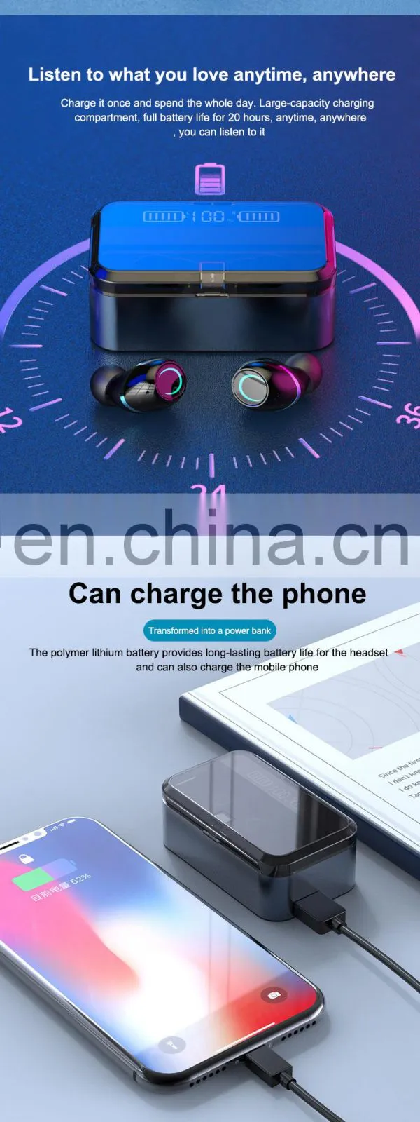 2020 News Oem Manufactory Mobile Phone Accessories Water Proof Earbuds Smart Watch Eearphonefor Iphone Original Headphone